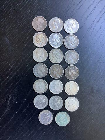 Nederland. 1/2 Gulden 1847-1930 (Zonder minimumprijs), Postzegels en Munten, Munten | Nederland