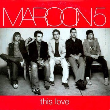 cd single card - Maroon 5 - This Love, Verzenden, Zo goed als nieuw, Pop