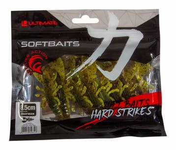 Ultimate Crayman Creaturebait Green Bug 8.5cm (8 Stuks), Verzenden, Nieuw, Overige typen