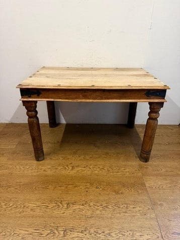 Gebruikte Massief Houten Tafel -T1710 Vintage/Café, Ophalen, Nieuw