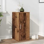vidaXL Schoenenkast 32x35x70 cm bewerkt hout oud houtkleurig, Verzenden, Nieuw