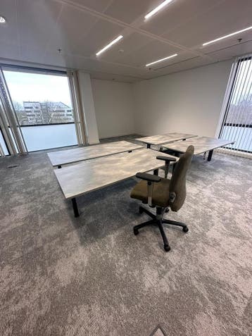 Haworth Comforto 77 Bureaustoel - Nieuwe Stof, Verzenden, Zo goed als nieuw, Bureaustoel, Groen