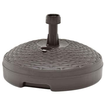 vidaXL Parasolvoet gevuld met zand/water 20 L kunststof, Verzenden, Nieuw, Minder dan 1 meter, Parasolvoet