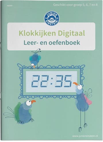 9789493128262 Klokkijken Digitale klok Geschikt voor groe..., Verzenden, Nieuw