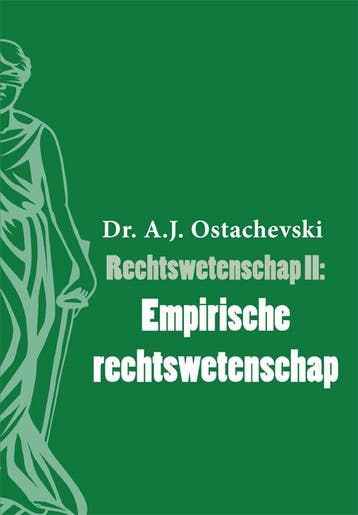 Empirische Rechtswetenschap | A.J. Ostachevski | Nieuw, Ophalen of Verzenden, Nieuw, A.J. Ostachevski