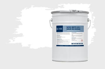 Wixx Deur en Kozijn Beits UV+ Wit 1L, Verzenden, Wit, Nieuw, Beits