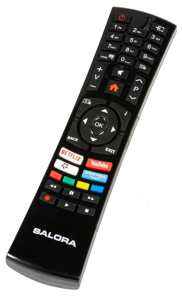 Salora afstandsbediening 9109 Travel DVD WiFi serie, Audio, Tv en Foto, Afstandsbedieningen, Nieuw, Ophalen of Verzenden
