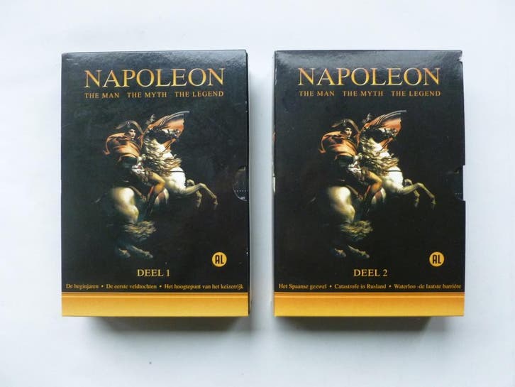 Napoleon - The Man, The Myth , The Legend Deel 1 & Deel 2 (6, Cd's en Dvd's, Dvd's | Tv en Series, Zo goed als nieuw, Ophalen of Verzenden