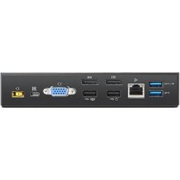Lenovo ThinkPad USB-C Dock (Type 40A9)  DK1633 + 90W Adapter, Lenovo DK1633, Refurbished, Ophalen of Verzenden, Docking station