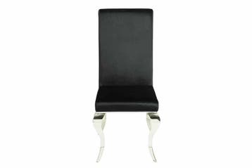Elegante stoel MODERN BAROK zwart fluwelen stoelpoten van, Ophalen of Verzenden, Nieuw