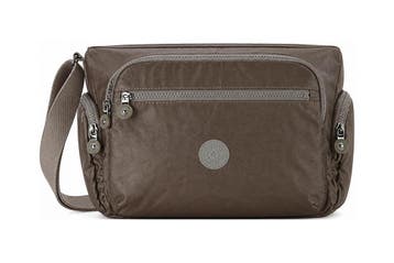 Kipling Schoudertas Goud, Verzenden, Zo goed als nieuw