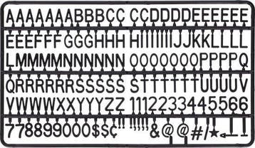 2dekans | Grundig memobord - 150 letters - Vilt - LED -, Ophalen of Verzenden, Zo goed als nieuw