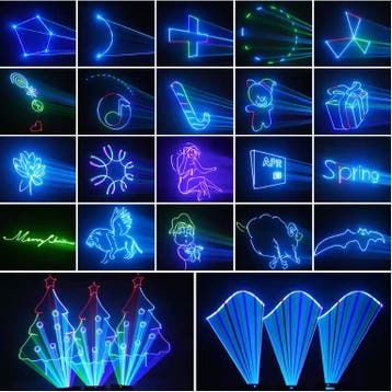 DJ Laser Licht 25W RGB met Bluetooth App en DMX, Verzenden, Nieuw
