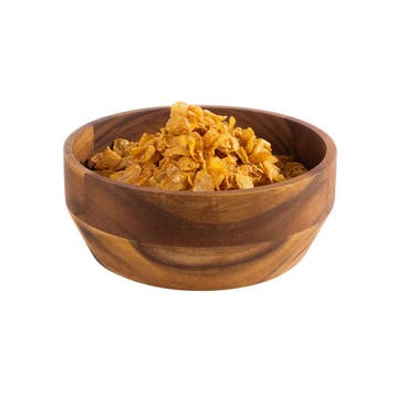 GGM Gastro | (6 stuks) Schaal - ACACIA - Akaziehout - 1,8L -, Verzenden