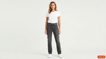 Levi Strauss & Co. Jeans Dames maat WW33 / L30 Charcoal /, Ophalen of Verzenden, Nieuw