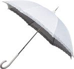 Falcone Bruidsparaplu Retro Romantic - Wit, Verzenden, Nieuw