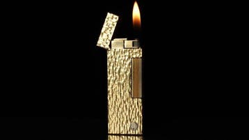 Dunill - Bark Pattern Rollagas Lighter - Zonder minimumprijs, Nieuw