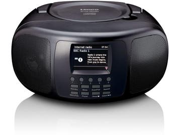 Lenco SCD-6000BK - Draagbare internet radio - DAB+/FM, Verzenden, Zo goed als nieuw
