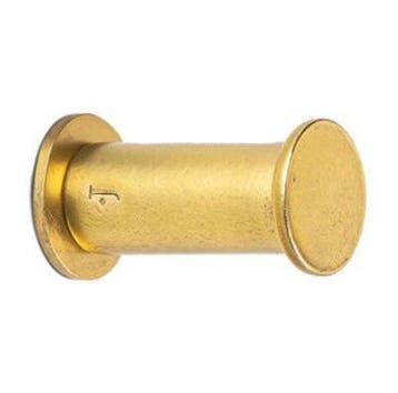 Kapstokhaak Jolie Rieu rond 20 mm antiek goud, Verzenden, Nieuw