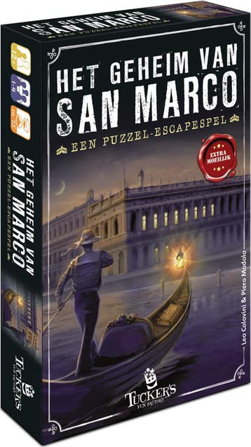 Het Geheim van San Marco - Kaartspel | Tuckers Fun Factory, Verzenden, Nieuw