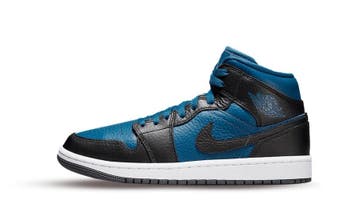 Air Jordan 1 Mid Split French Blue (W), Nieuw