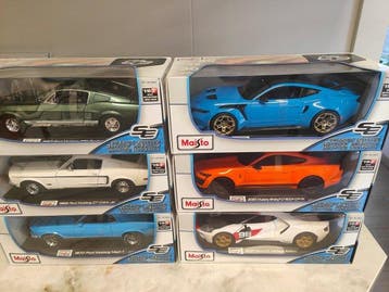 Maisto 1:18 - Model sportwagen (6) - 2025 Ford Mustang OTD;, Nieuw