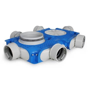 Vent-Axia Uniflexplus + instortverdeler 6x, Verzenden, Nieuw