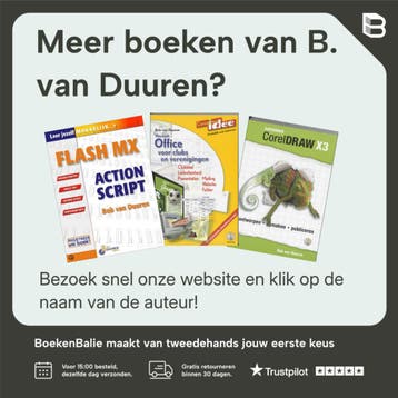 De CorelDRAW 9 Ontwerpgids - B. van Duuren 9789043001175, Verzenden, Gelezen, B. van Duuren