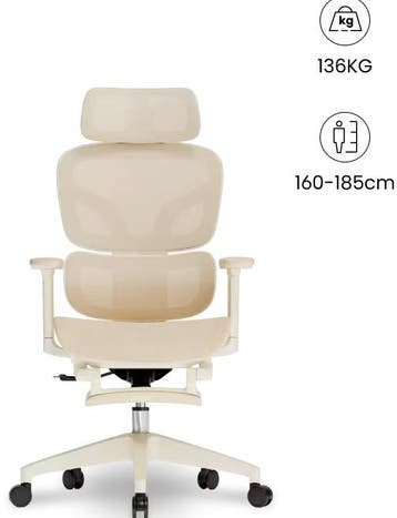 Ergonomische Bureaustoel -  Office Chair - Gamestoel - Volwa, Verzenden, Zo goed als nieuw