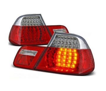 Achterlichten BMW E46 coupe 99-03 LED facelift rood/wit, Ophalen of Verzenden, Nieuw