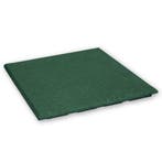 Rubber tegel 20 mm - 50 x 50 cm - Groen, Verzenden, Nieuw
