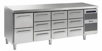 Gram Gastro koelwerkbank | 1x2 laden | 3x3 landen, Verzenden, Nieuw in verpakking