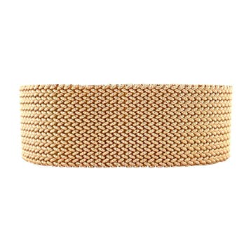 Gouden armband 17 cm 14 karaat, Verzenden, Zo goed als nieuw, Goud
