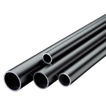 Steigerbuis Zwart Ø 26,9 mm - op maat gezaagd, Verzenden, Nieuw