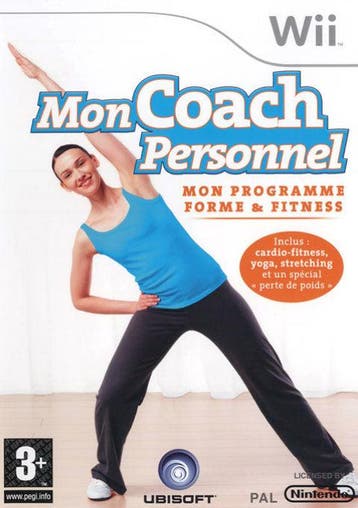 Wii My Fitness Coach: Fit en Gezond, Spelcomputers en Games, Verzenden, Zo goed als nieuw