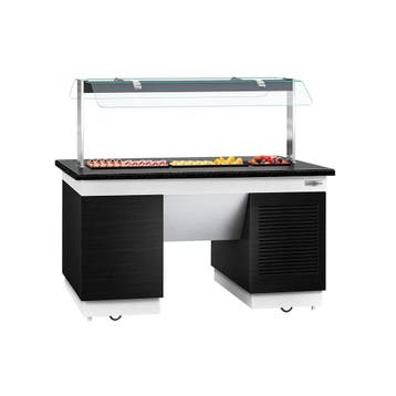 GGM Gastro | Buffet gekoeld DUBLIN - 1600mm - met gekoelde |, Verzenden, Nieuw in verpakking