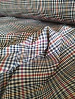 Tartan van zuivere wol met hoge grammatuur 400x140 - Textiel, Antiek en Kunst, Curiosa en Brocante