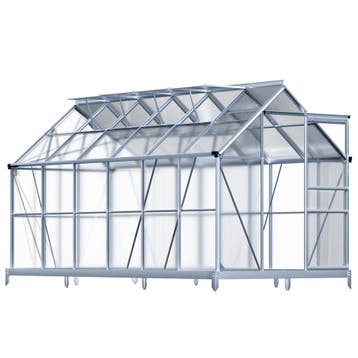 Tuinkas Aluminium 380x190x195cm met fundering (Broeikassen), Verzenden, Nieuw