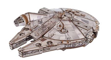 Star Wars Wooden Model Kit Millennium Falcon, Ophalen of Verzenden, Nieuw