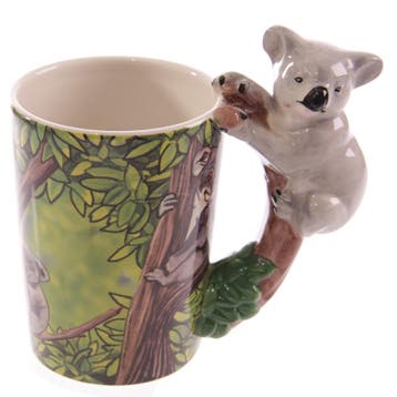 Keramiek mok Koala (Dieren, Mokken), Ophalen of Verzenden, Nieuw, Keramiek