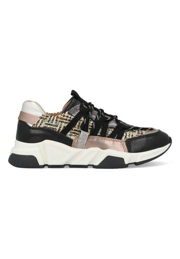 DWRS Los Angeles Tweed B9101-111-1170 Zwart / Grijs-37, Verzenden, Nieuw, Zwart
