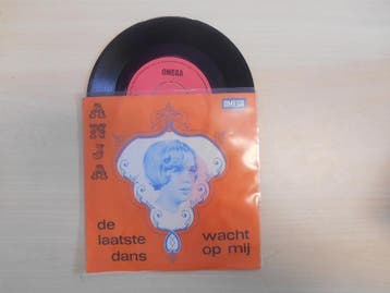 vinyl single 7 inch - Anja - De Laatste Dans, Verzenden, Zo goed als nieuw, 7 inch, Nederlandstalig