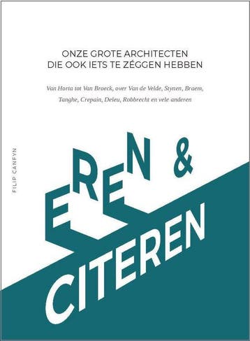 Eren & citeren - Filip Canfyn 9789078699064, Boeken, Verzenden, Zo goed als nieuw, Filip Canfyn