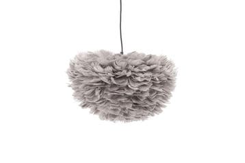 Hanglamp - Sky - 45 cm - Grijs - Veren - Jörn, Huis en Inrichting, Lampen | Hanglampen, Verzenden, Nieuw