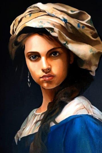 BOYER Marc - CORNELIA VERMEER (original oil painting)