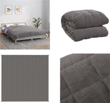 2dekans | vidaXL - Verzwaringsdeken - 200x200 - cm - 13 - kg, Ophalen of Verzenden, Zo goed als nieuw