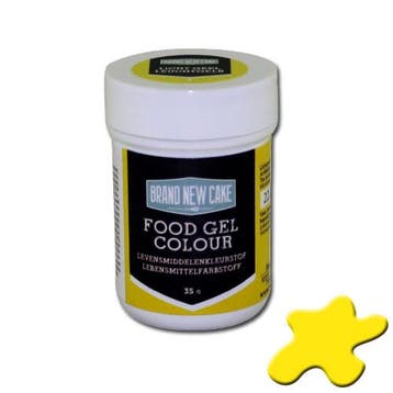 BrandNewCake Kleurstof Gel Licht Geel 35g, Verzenden, Nieuw