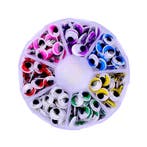 Wiebeloogjes met wimpers, zelfklevend, 210 stuks, Ophalen of Verzenden, Nieuw