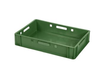 Stapelbak E1 - 600 x 400 x H 125 mm - geventileerde, Ophalen of Verzenden, Nieuw