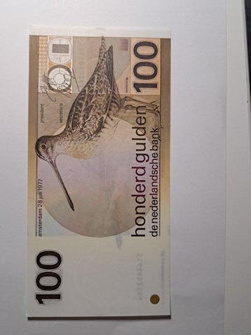 Nederland. - 100 Gulden - 1977 - Pick 97 (Zonder